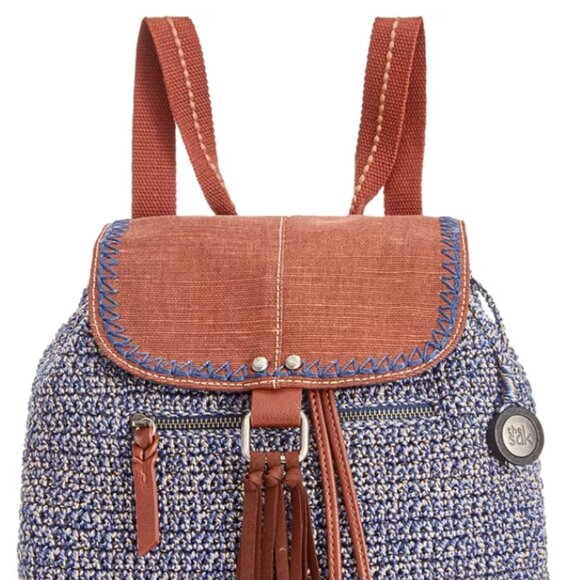 NWT, the SAK, Macy's Avalon Convertible Crochet Women's Backpack - Picture 4 of 7